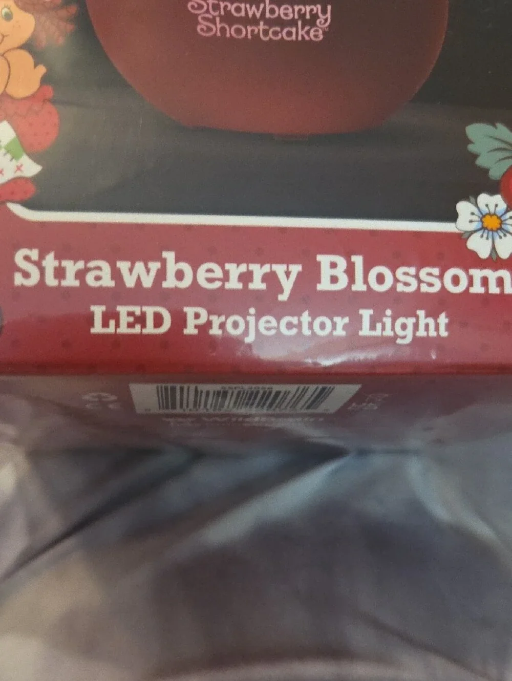 Strawberry Blossom LED Projector Light - Red NWOT